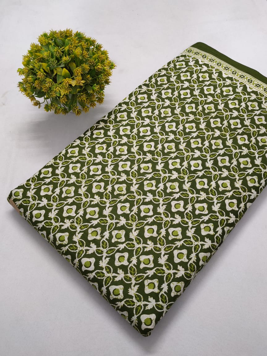 Screen Print Cotton Fabric