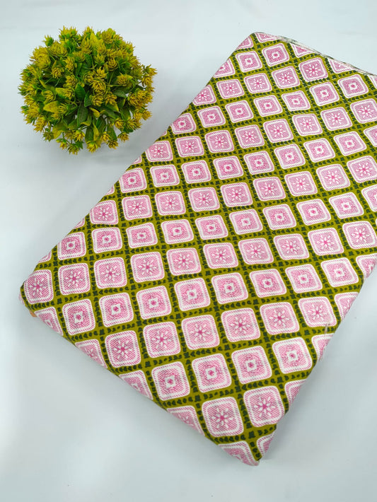Cotton CutPiece Fabrics - Precut Fabrics for dress material