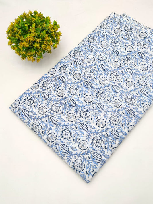 Sanganeri Hand block fabrics