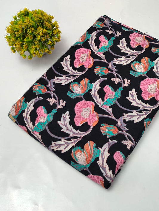 Hand Block Printed Cotton Fabrics