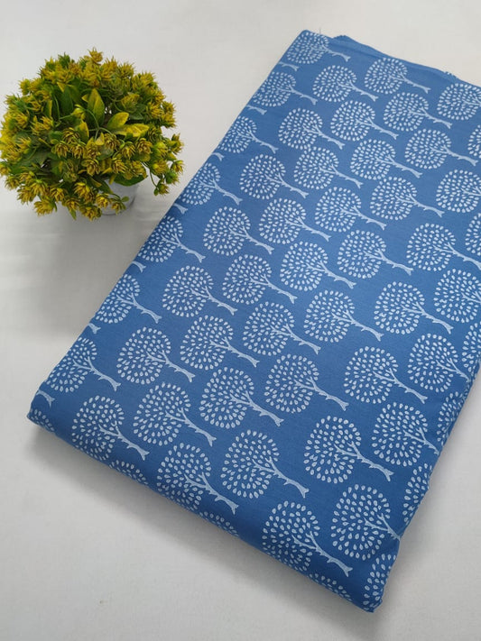 Hand Block Pure Cotton Dress material