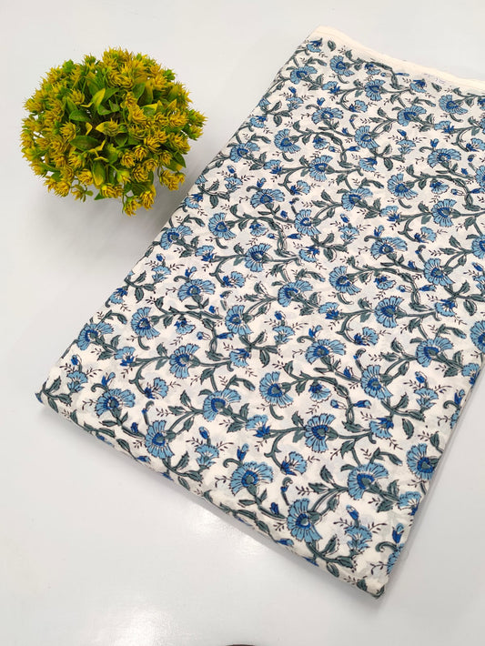 Hand Block Pure Cotton Dress material