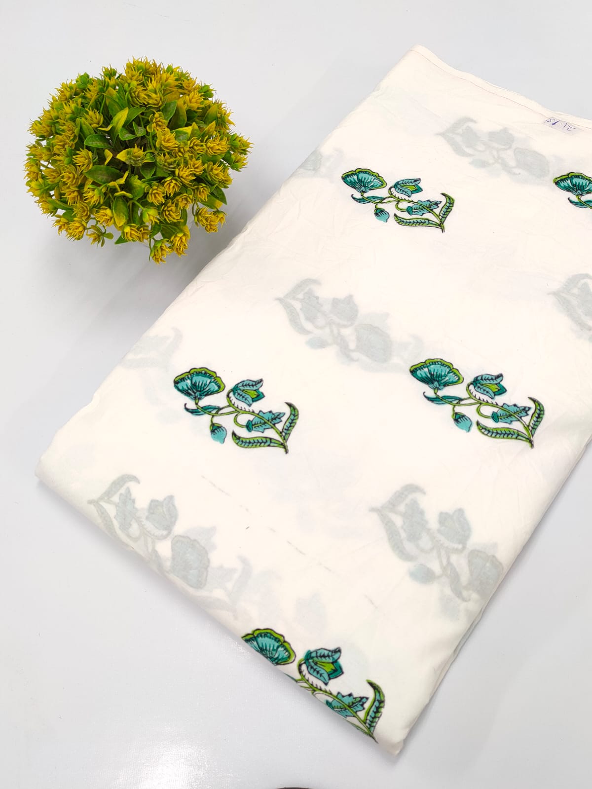 Hand Block Pure Cotton Dress material