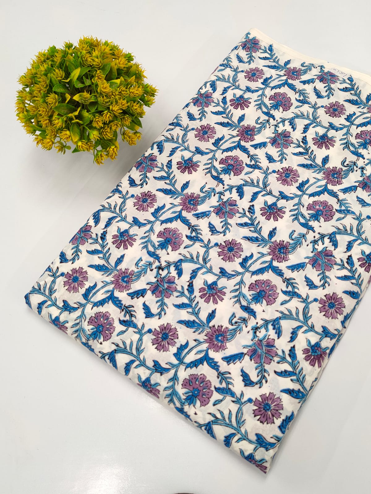Hand Block Pure Cotton Dress material