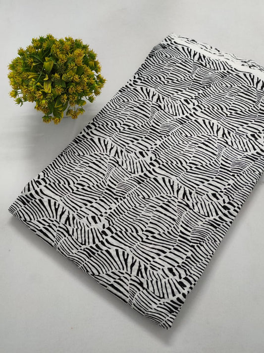 Hand Block Pure Cotton Dress material