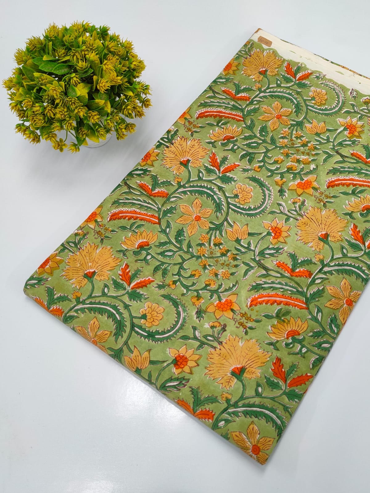 Hand Block Pure Cotton Dress material