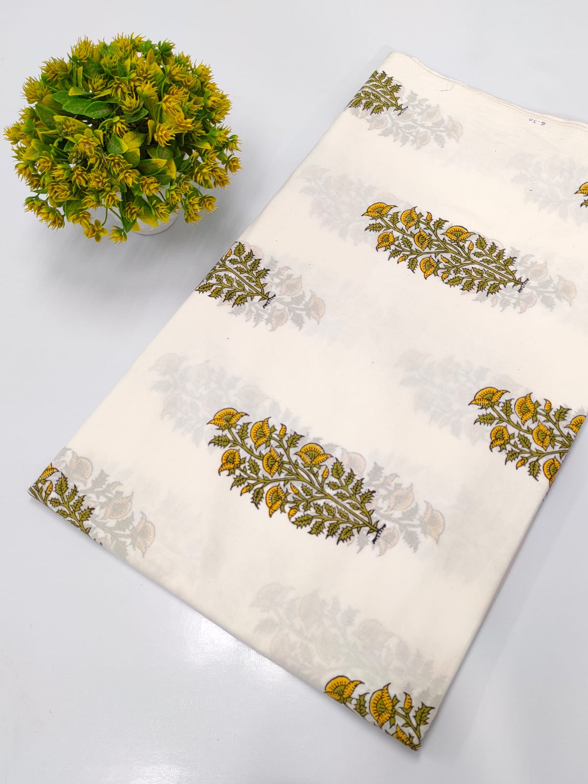 Hand Block Pure Cotton Dress material