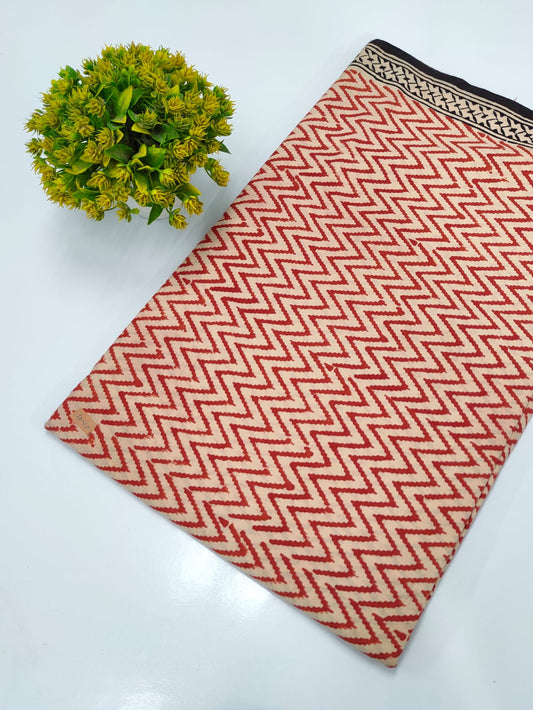 Hand Block Pure Cotton Dress material