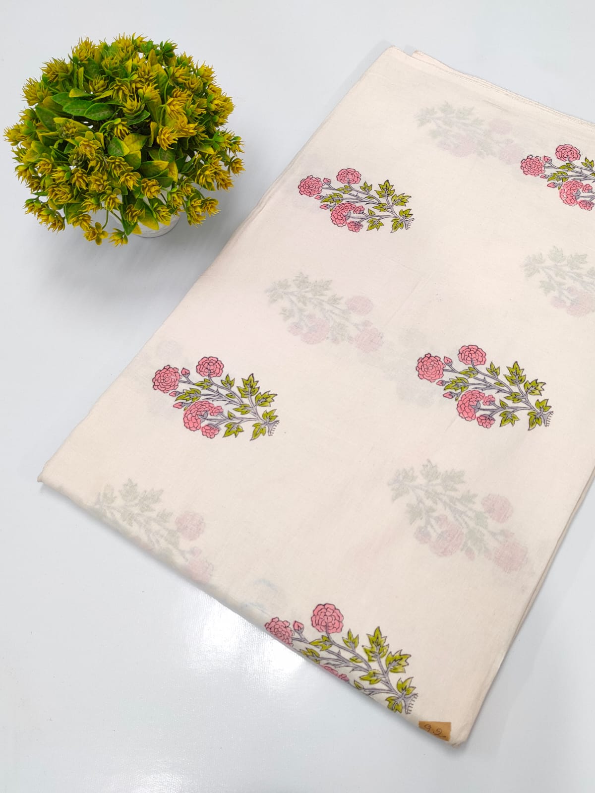 Hand Block Pure Cotton Dress material