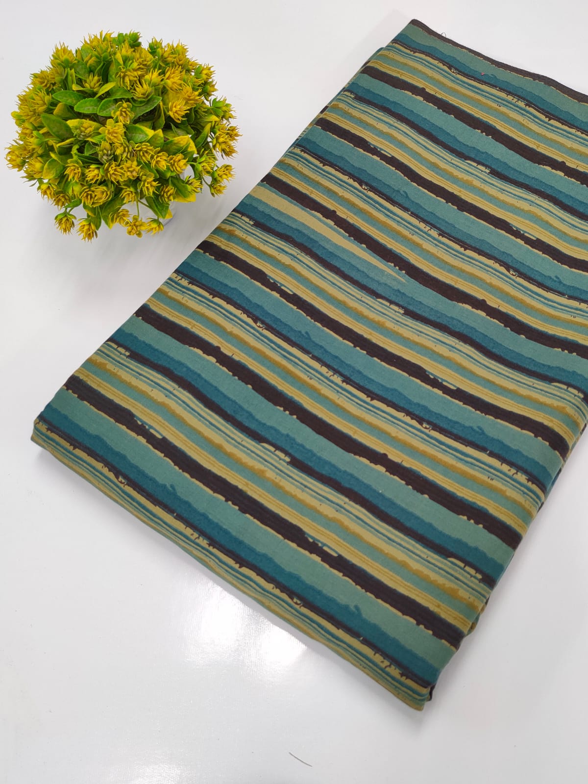 Hand Block Pure Cotton Dress material
