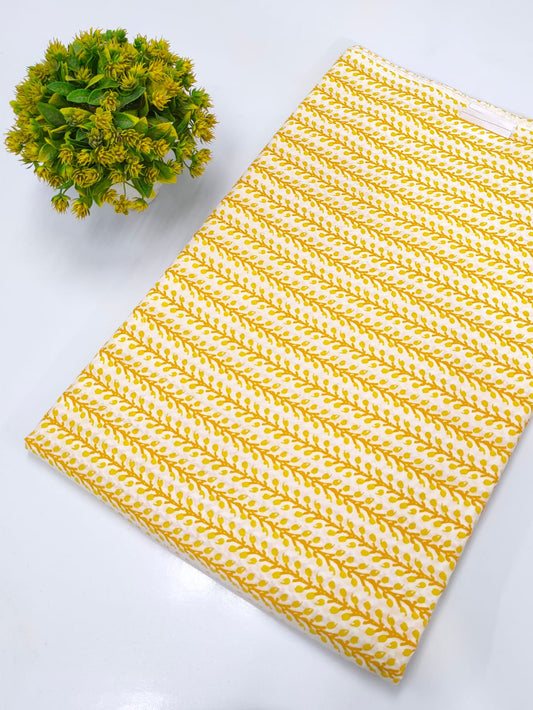 Hand Block Pure Cotton Dress material