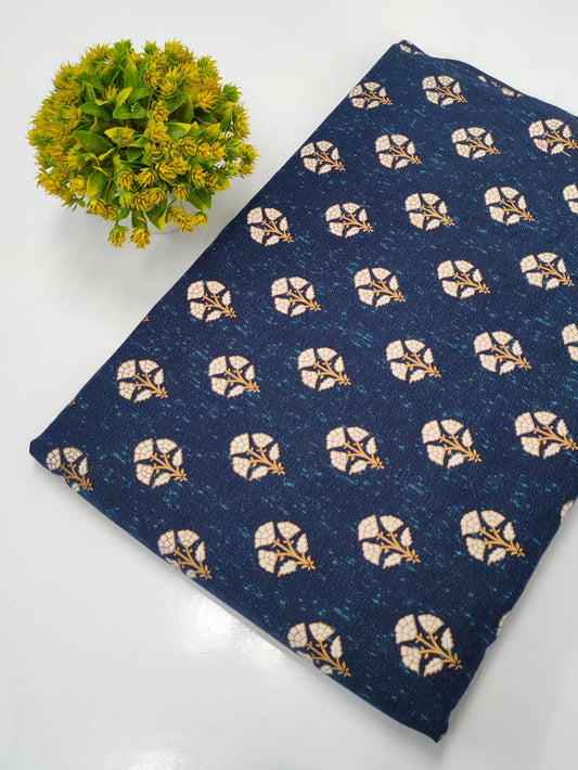 Hand Block Pure Cotton Dress material