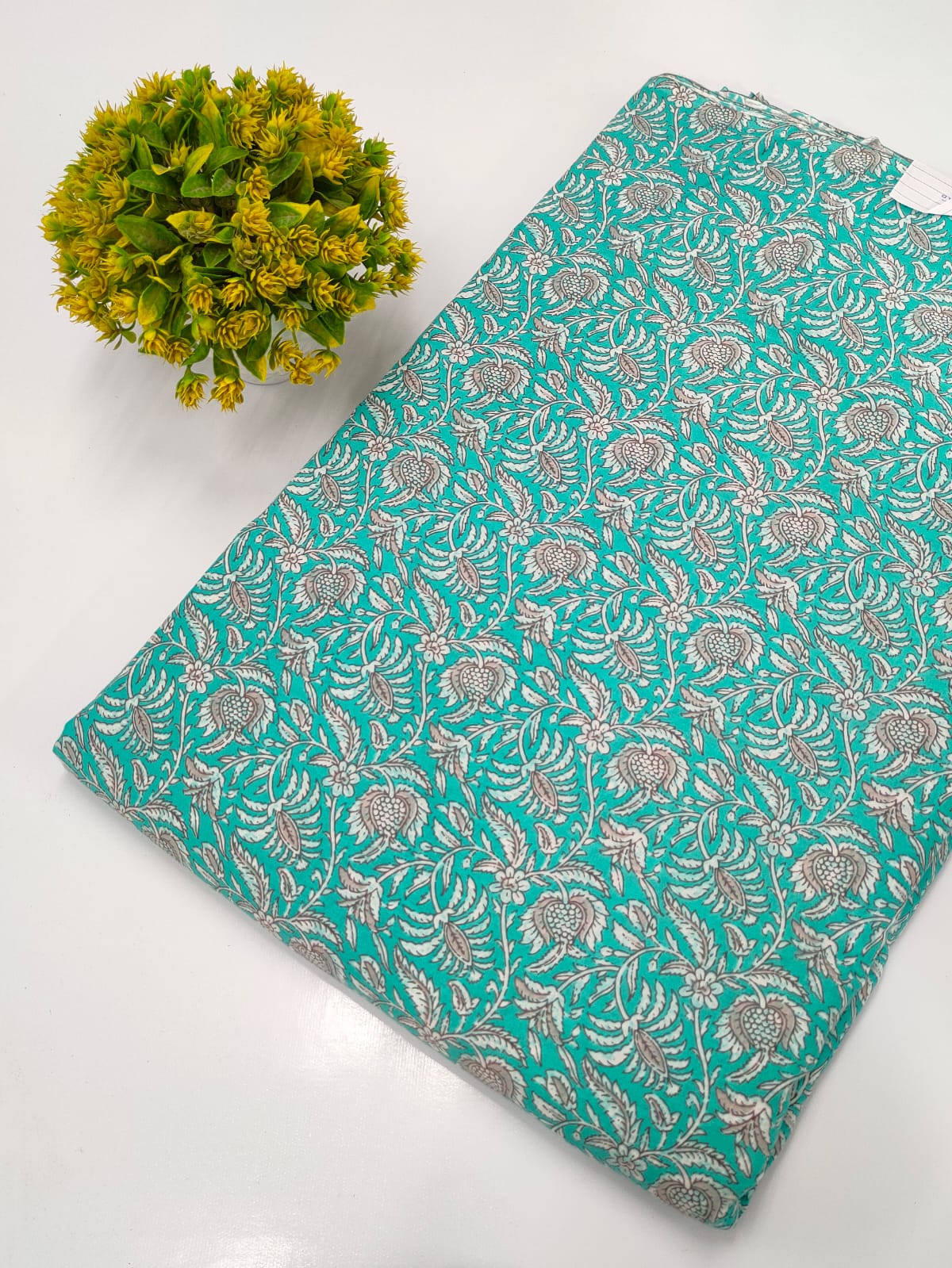 Hand Block Pure Cotton Dress material