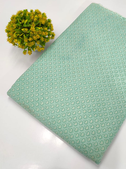 Hand Block Pure Cotton Dress material