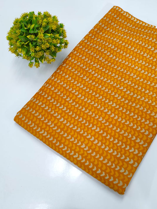 Hand Block Pure Cotton Dress material