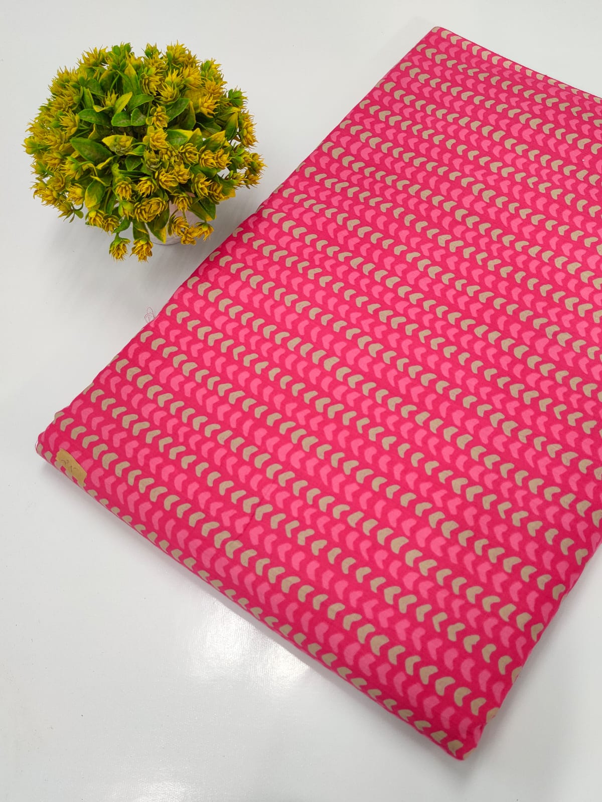 Hand Block Pure Cotton Dress material