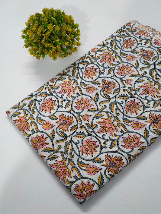 Hand Block Print Fabrics