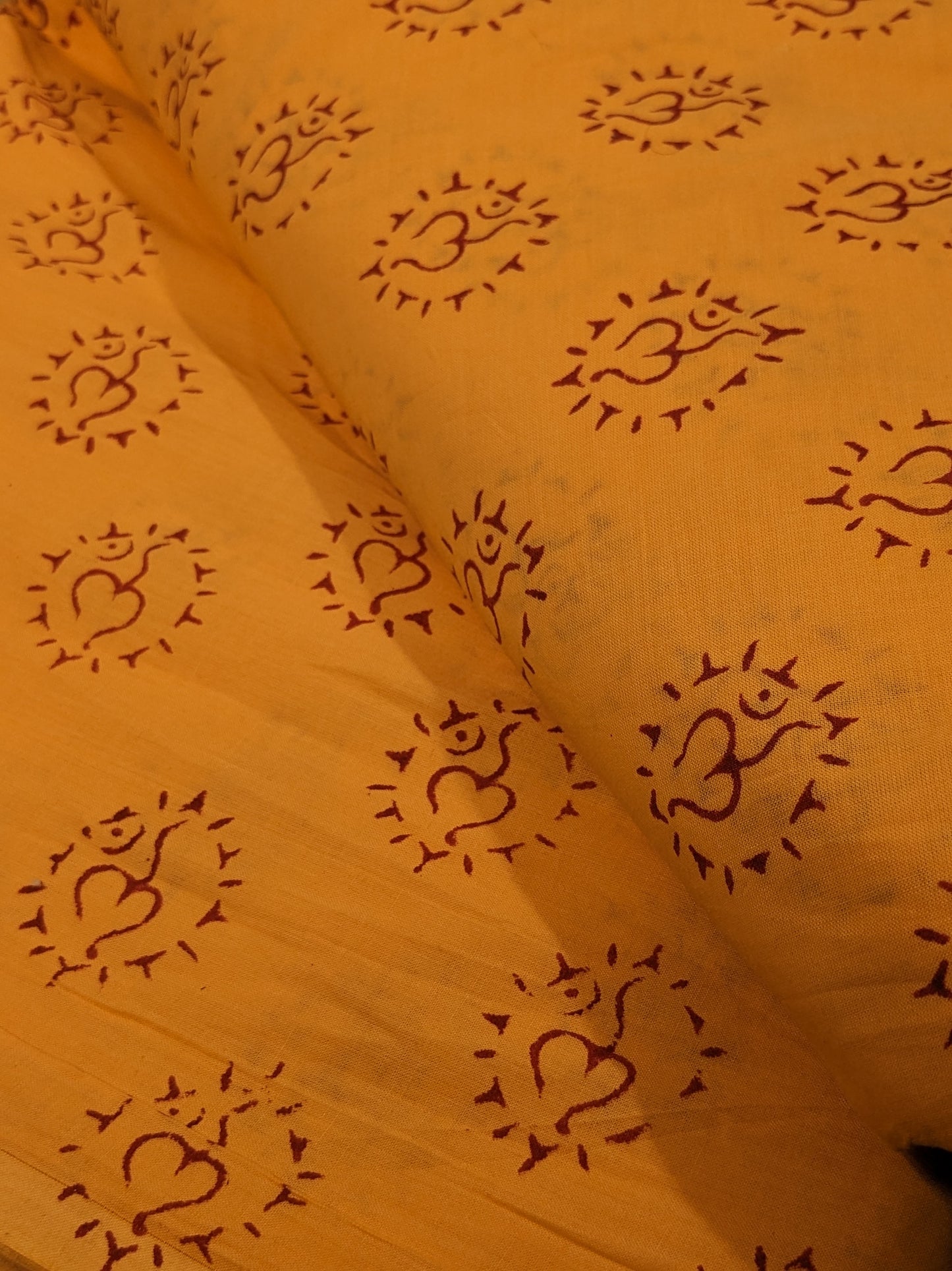 Om Cotton Fabric - JBRTPE1