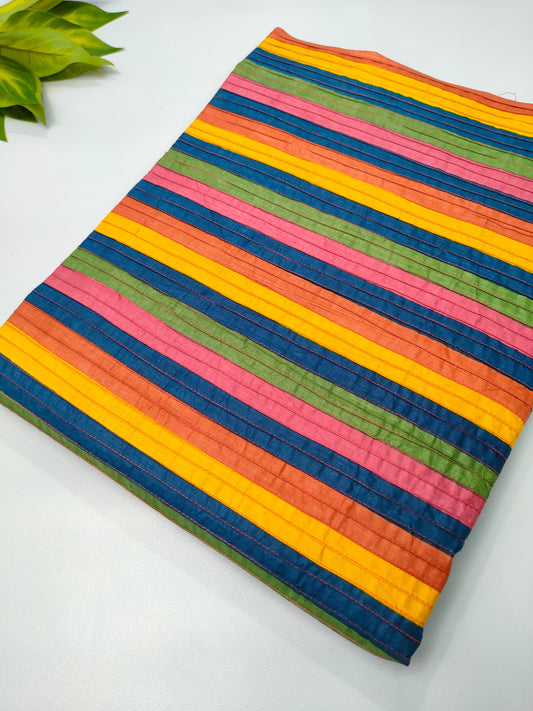 Pin Tuck Cotton Fabrics for dress material