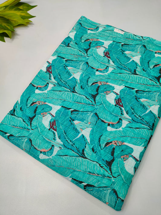 Pin Tuck Cotton Fabrics for dress material