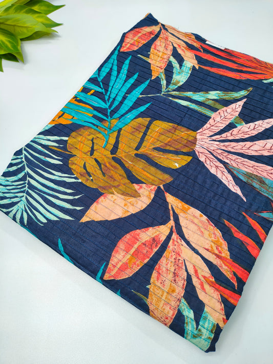 Pin Tuck Cotton Fabrics for dress material