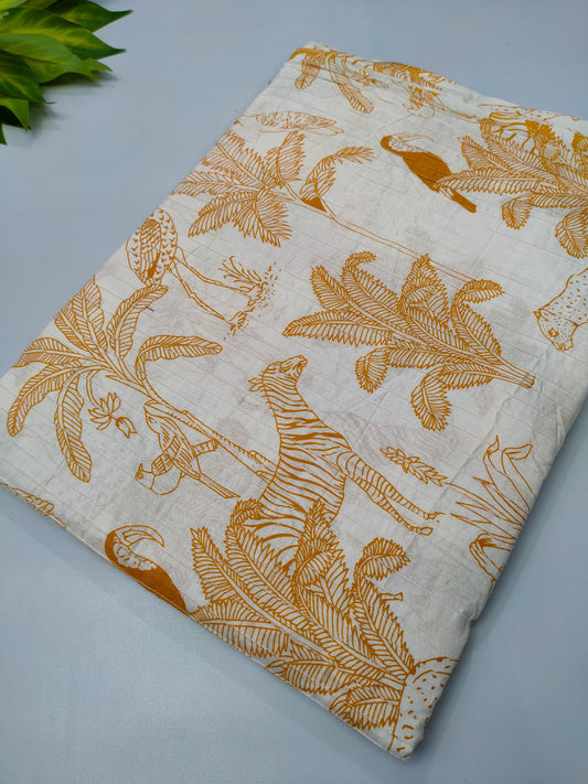 Pin Tuck Cotton Fabrics for dress material