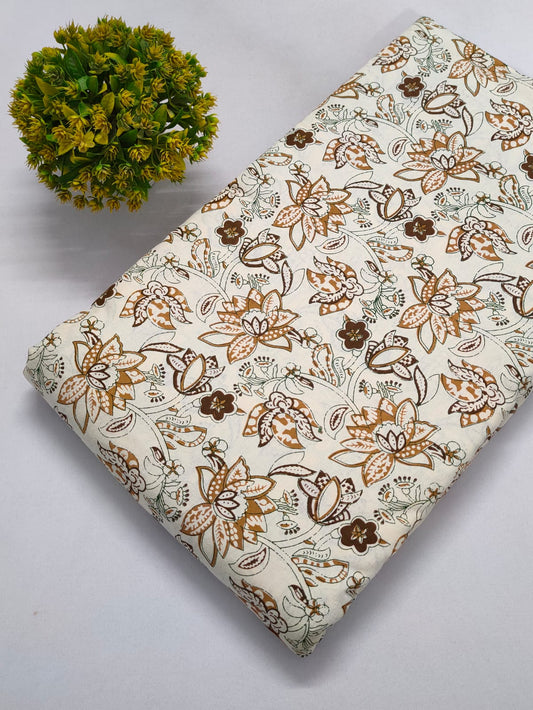 Pure Cotton Fabric Dress material
