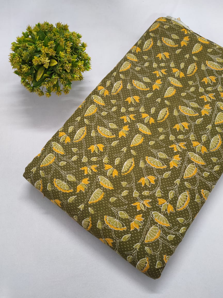 Cotton CutPiece Fabrics - Precut Fabrics for dress material