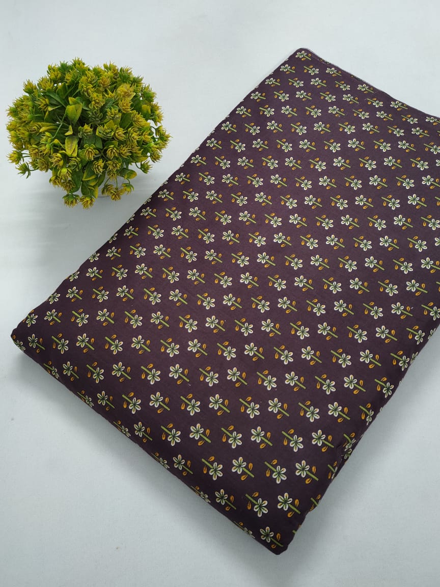 Cotton Printed Fabric Dress Material