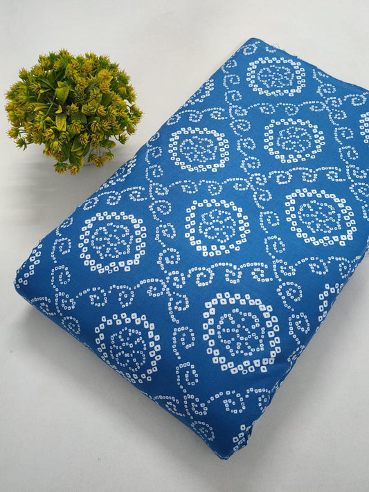 Cotton Printed Fabric Dress Material