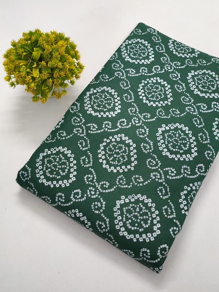 Cotton Printed Fabric Dress Material