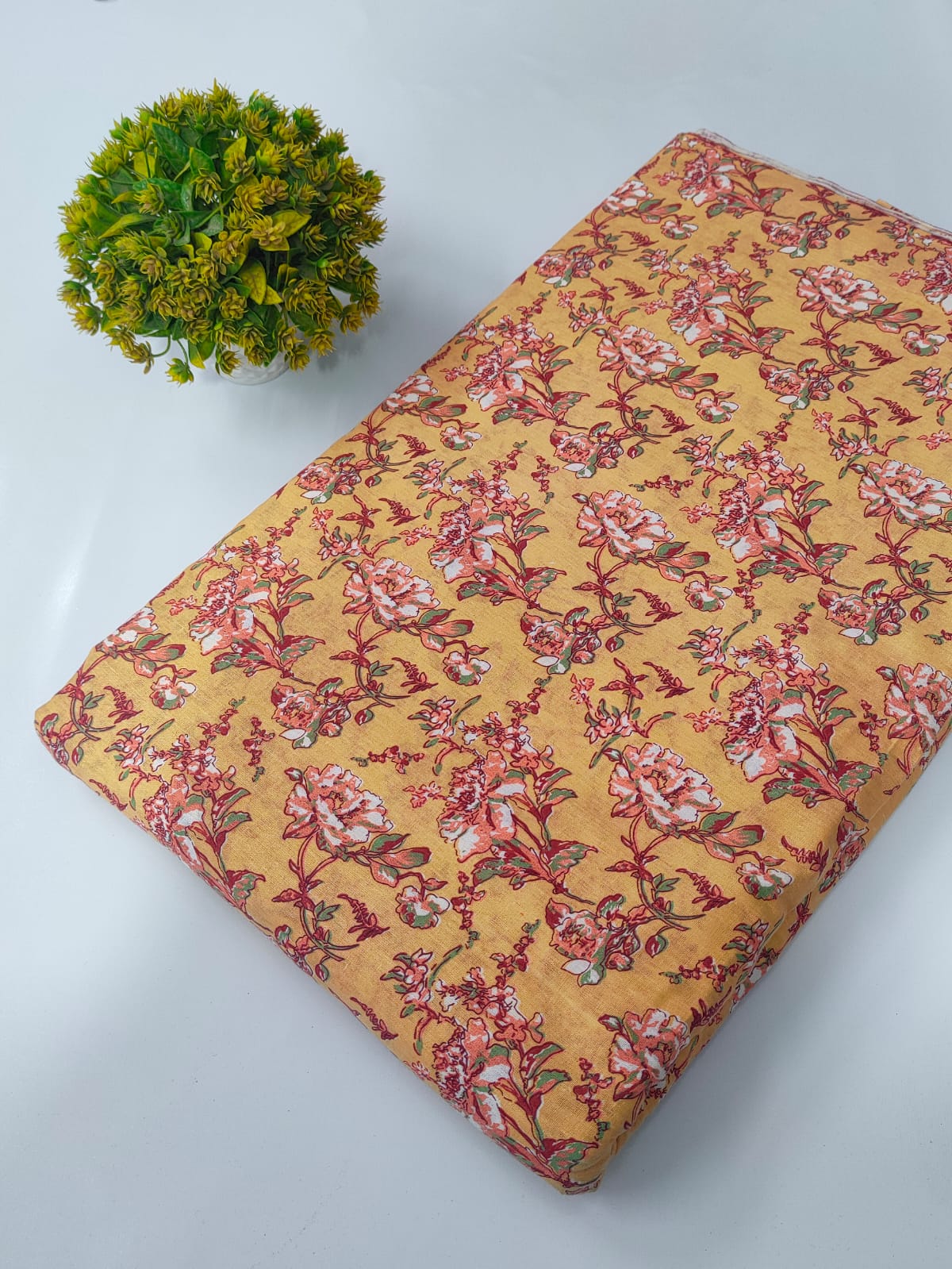 Cotton Printed Fabric Dress Material