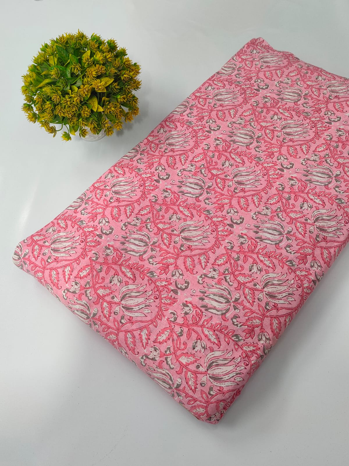 Cotton Printed Fabric Dress Material