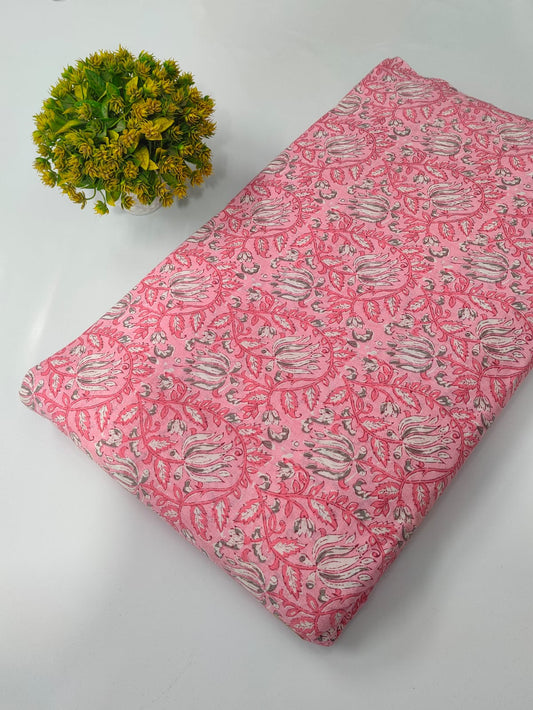 Cotton Printed Fabric Dress Material