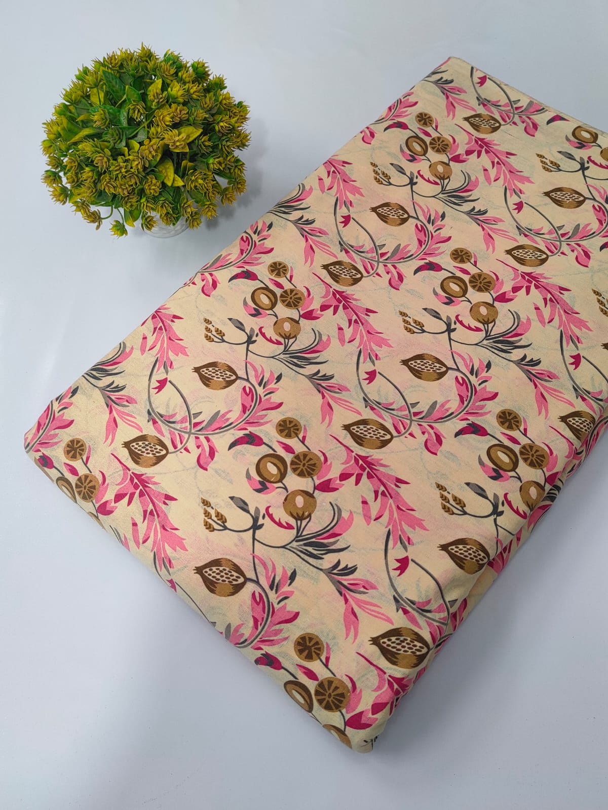 Cotton Printed Fabric Dress Material