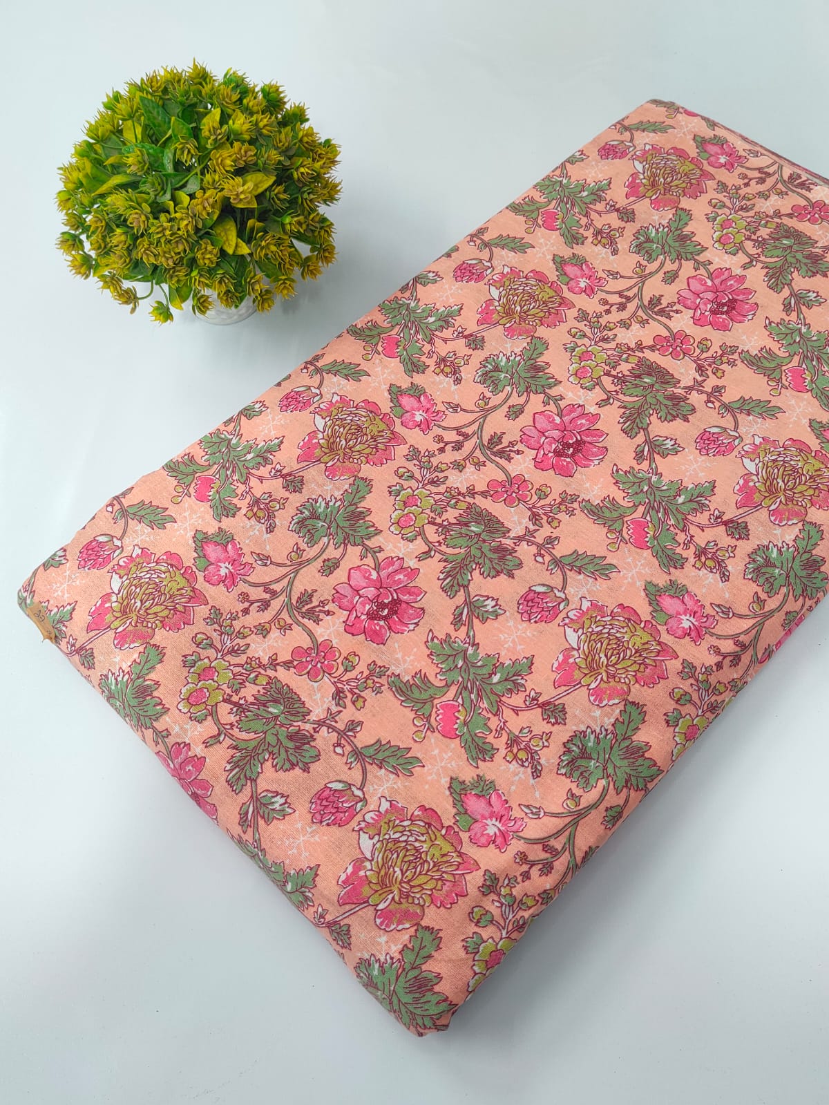 Cotton Printed Fabric Dress Material