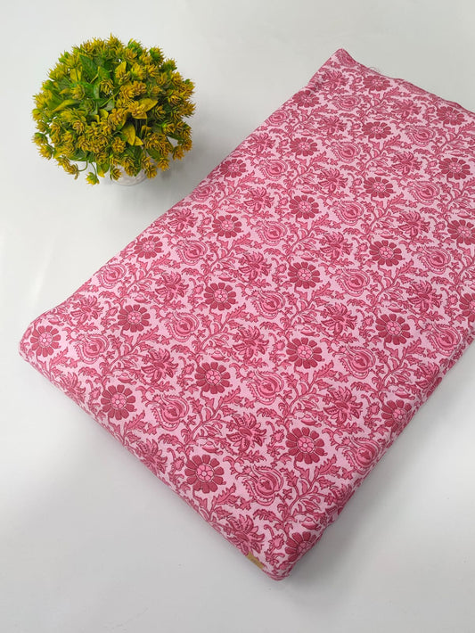 Cotton Printed Fabric Dress Material