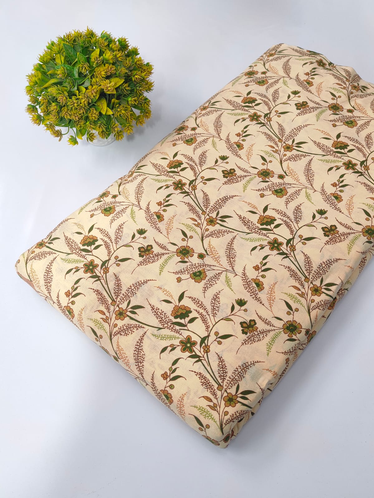 Cotton Printed Fabric Dress Material