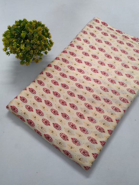 Cotton Printed Fabric Dress Material