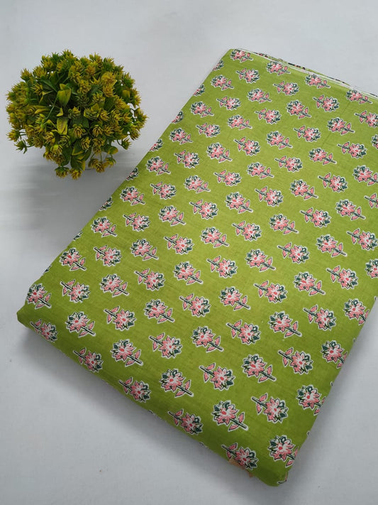 Cotton Printed Fabric Dress Material