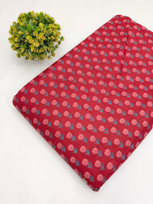 Pure Cotton Dress Material Fabric