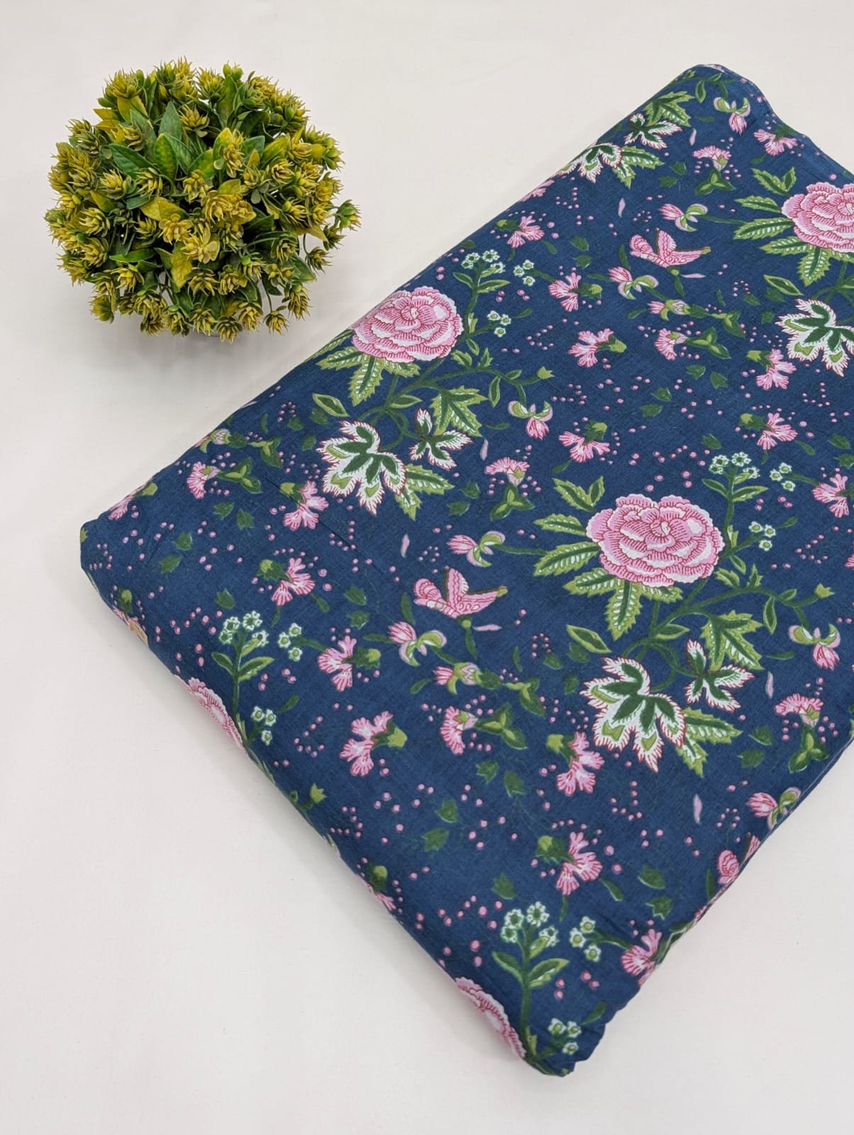 Pure Cotton Dress Material Fabric