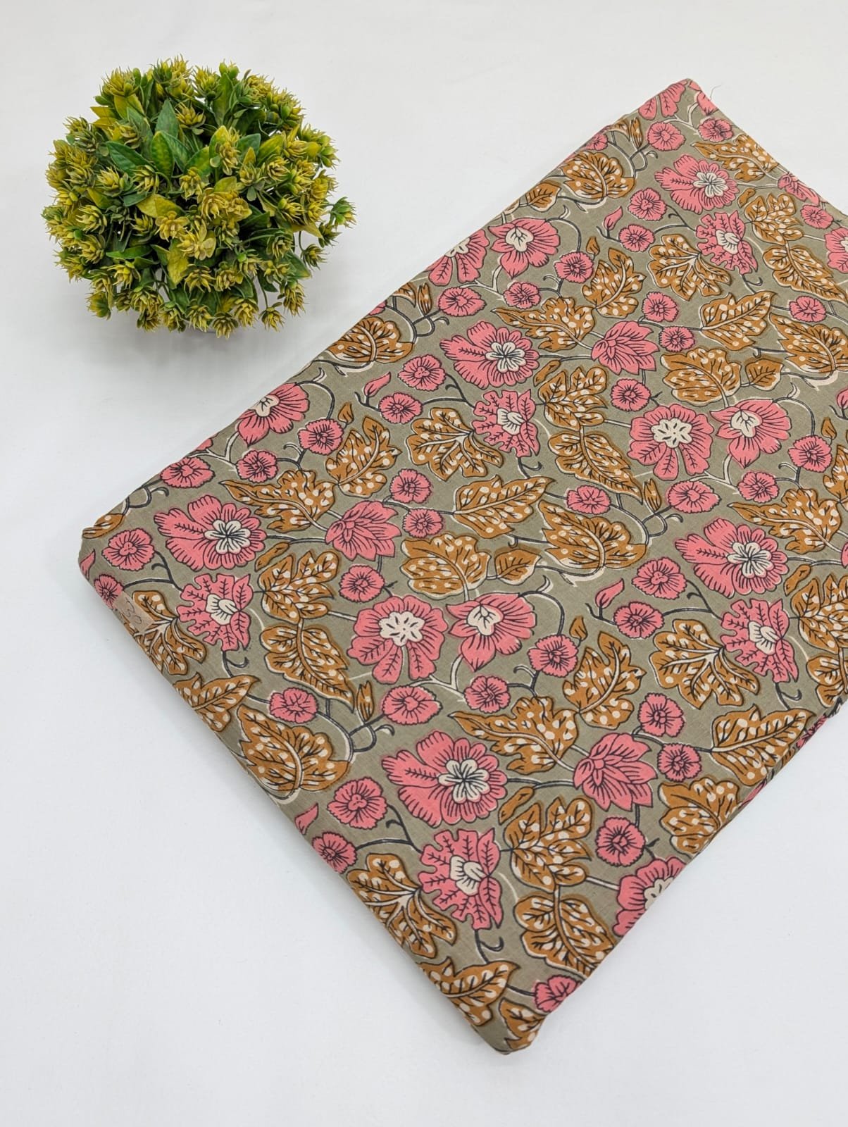Pure Cotton Dress Material Fabric