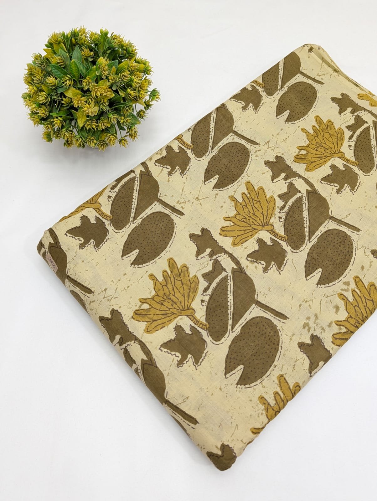 Pure Cotton Dress Material Fabric