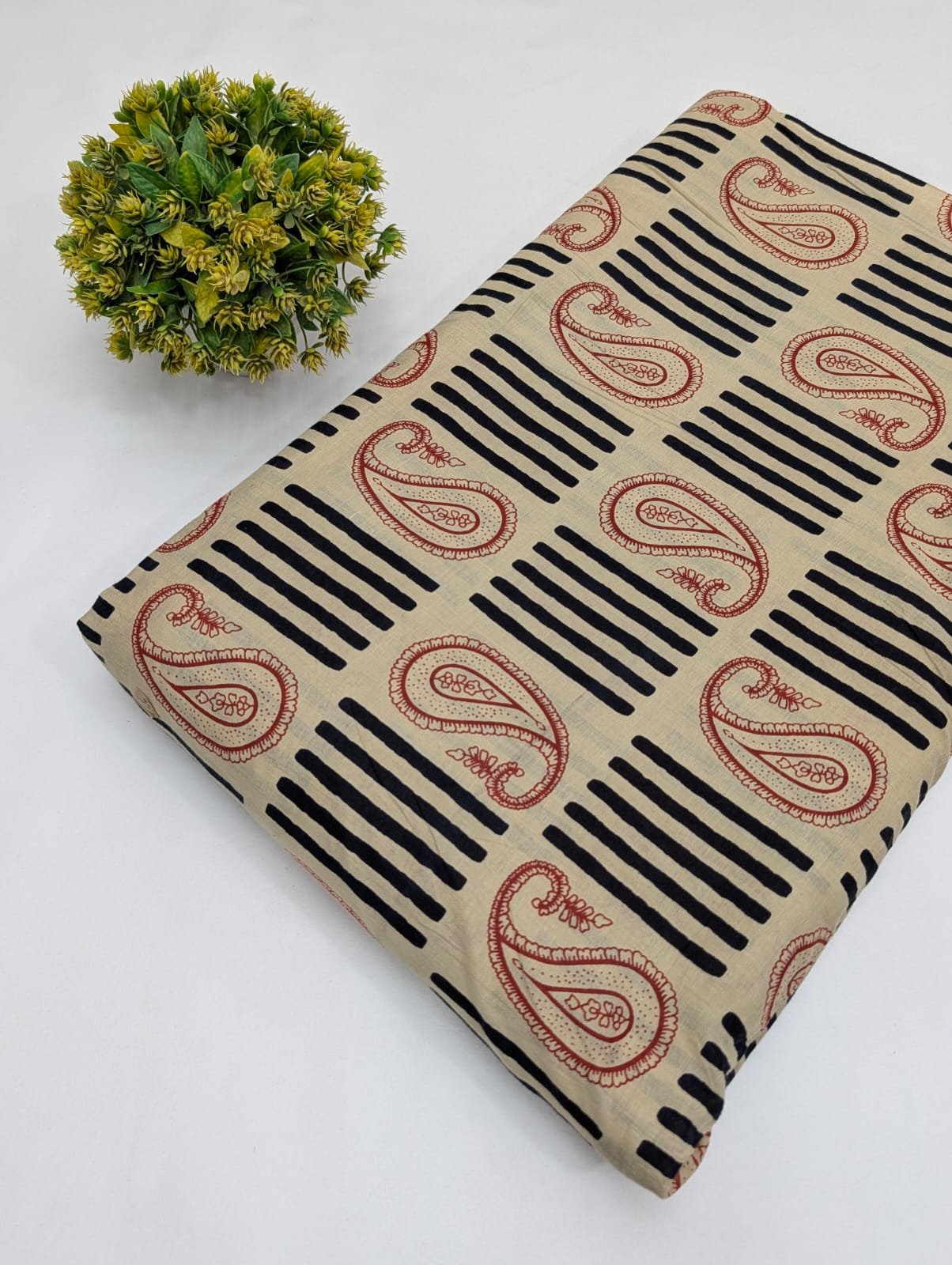 Pure Cotton Dress Material Fabric