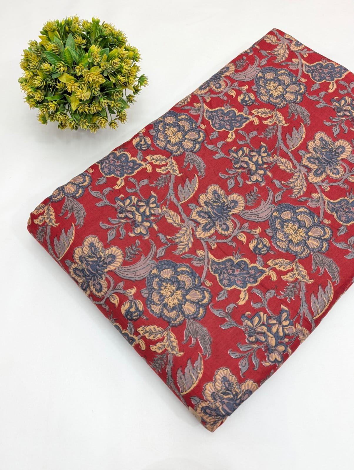 Pure Cotton Dress Material Fabric