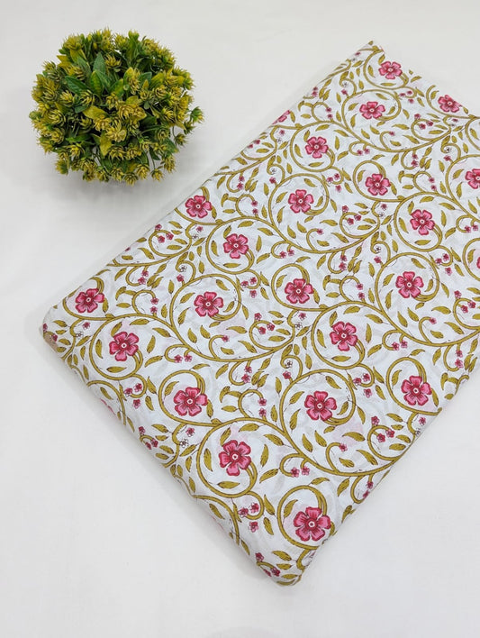 Pure Cotton Dress Material Fabric
