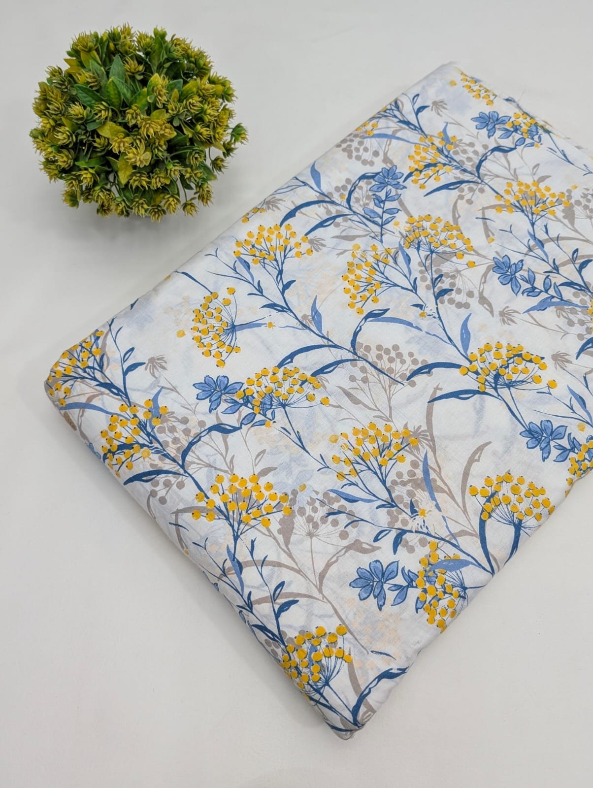 Pure Cotton Dress Material Fabric