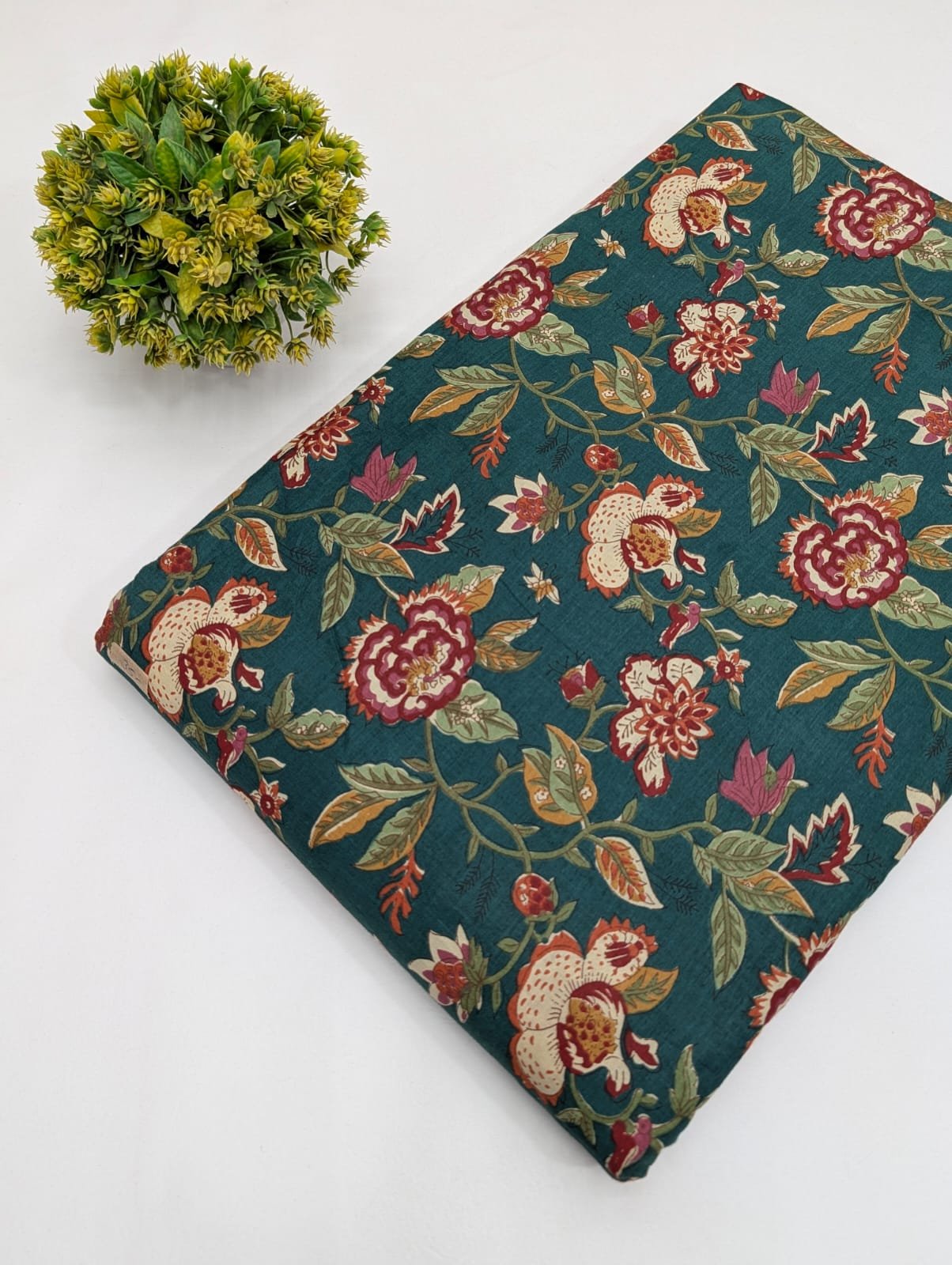 Pure Cotton Dress Material Fabric
