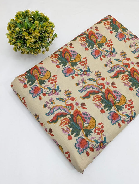 Pure Cotton Dress Material Fabric
